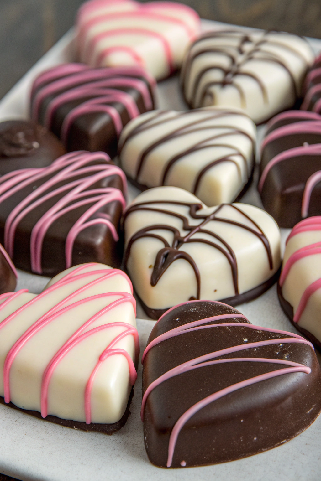 Chocolate Marshmallow Hearts Recipe