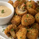 Crispy Fried Mushrooms with Cool Ranch Dip