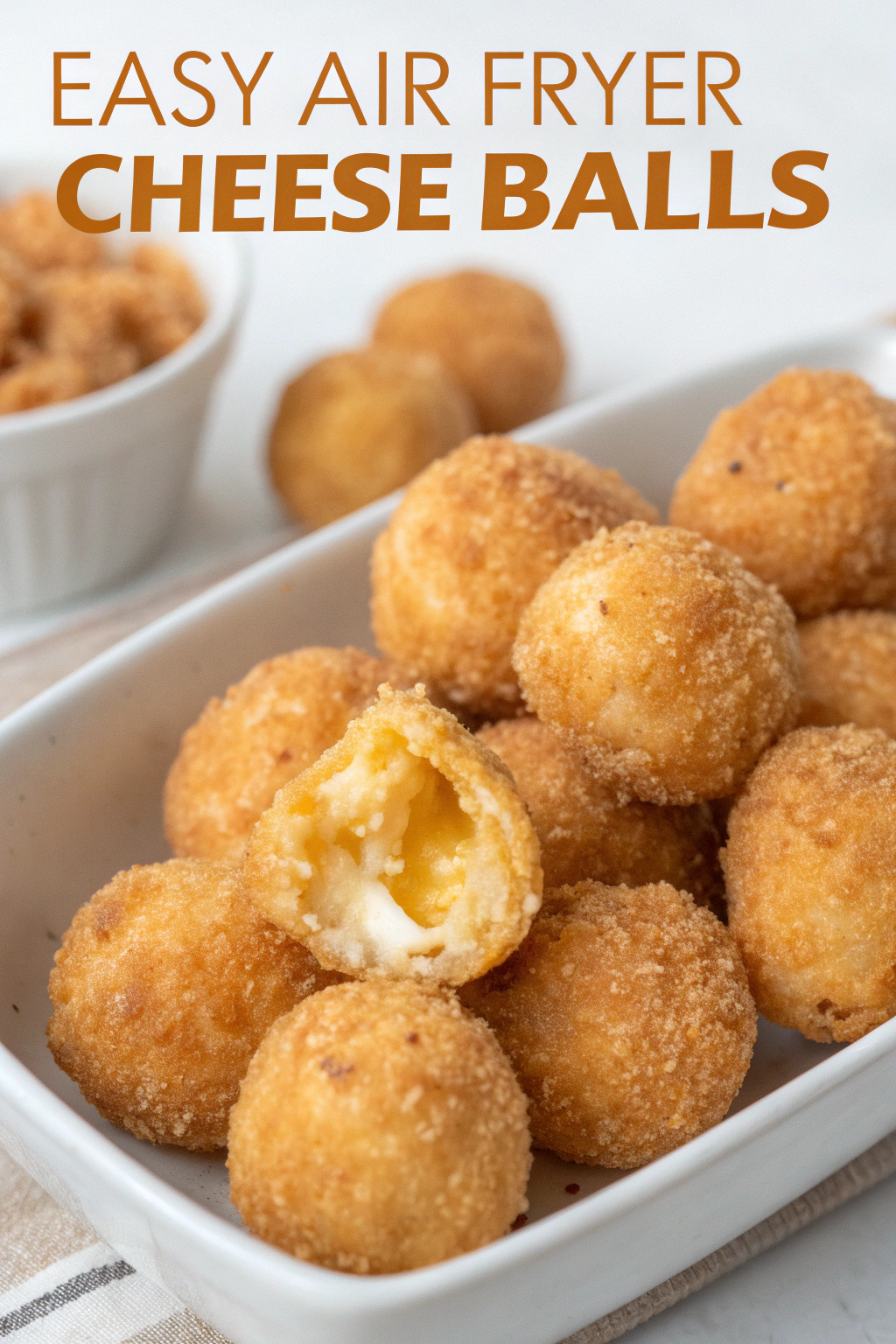 Easy Air Fryer Cheese Balls Recipe