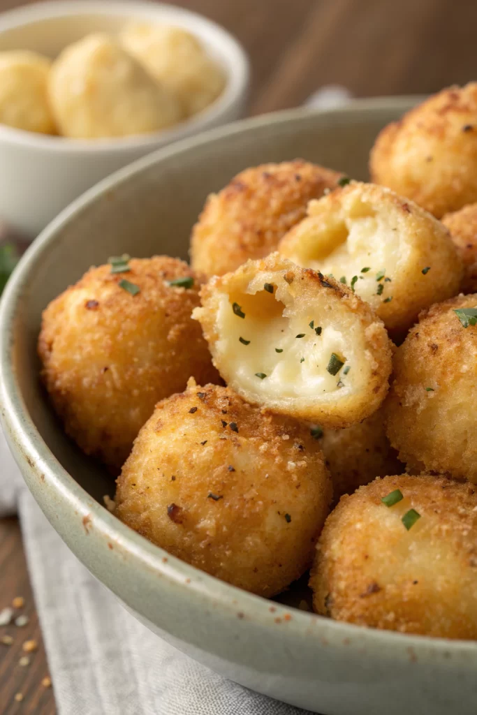 Easy Cheesy Parmesan Mozzarella Bites Recipe