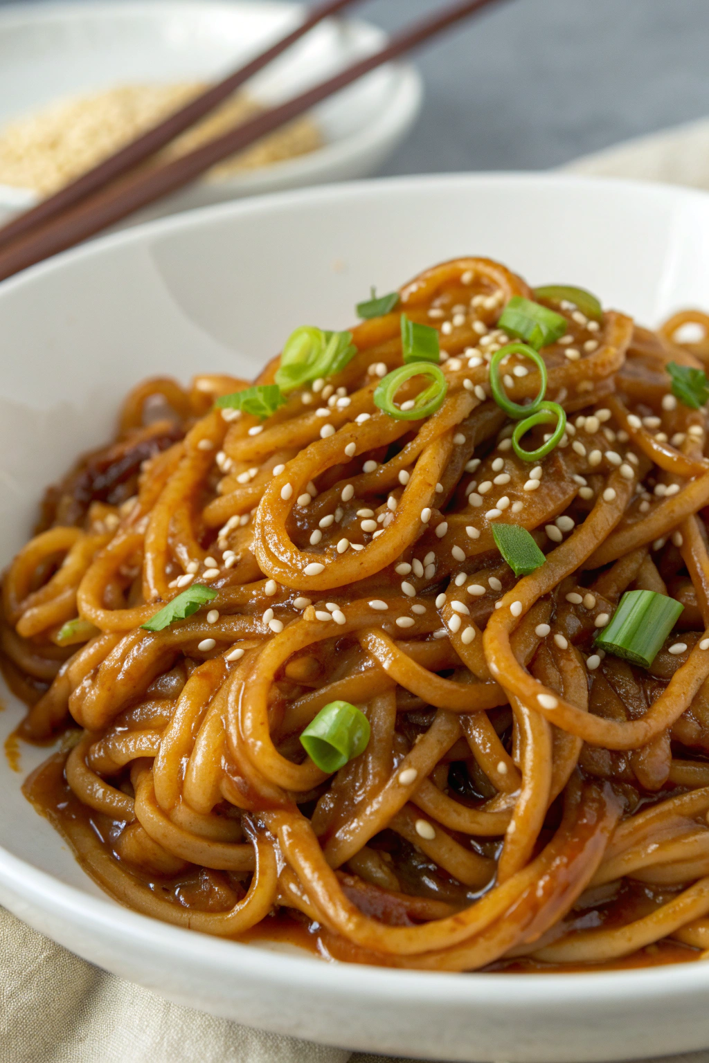 Easy Saucy Ramen Noodles Recipe