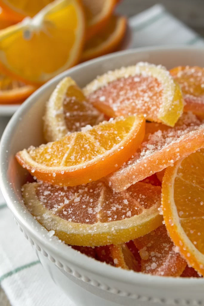 Easy candied orange Recipe