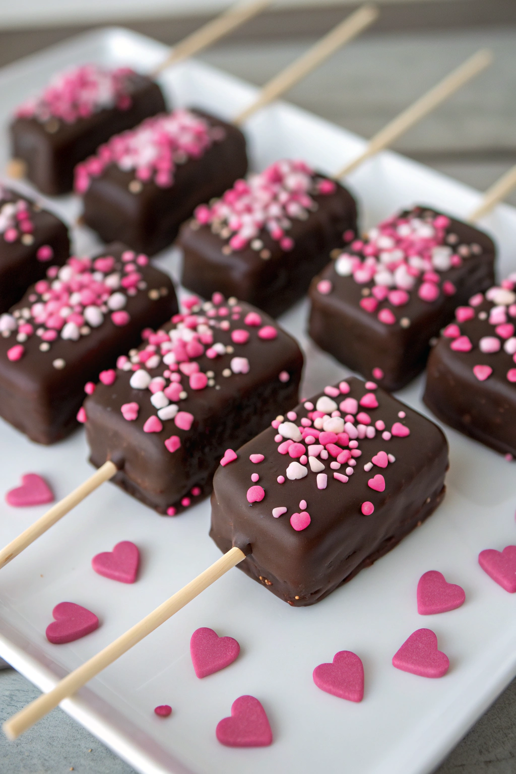 Heart Shaped Cake Pops Recipe