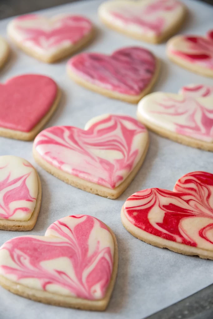 Heart-Shaped Valentine's Day Cookies Recipe