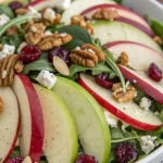 Kale Salad With Apples And Cranberries