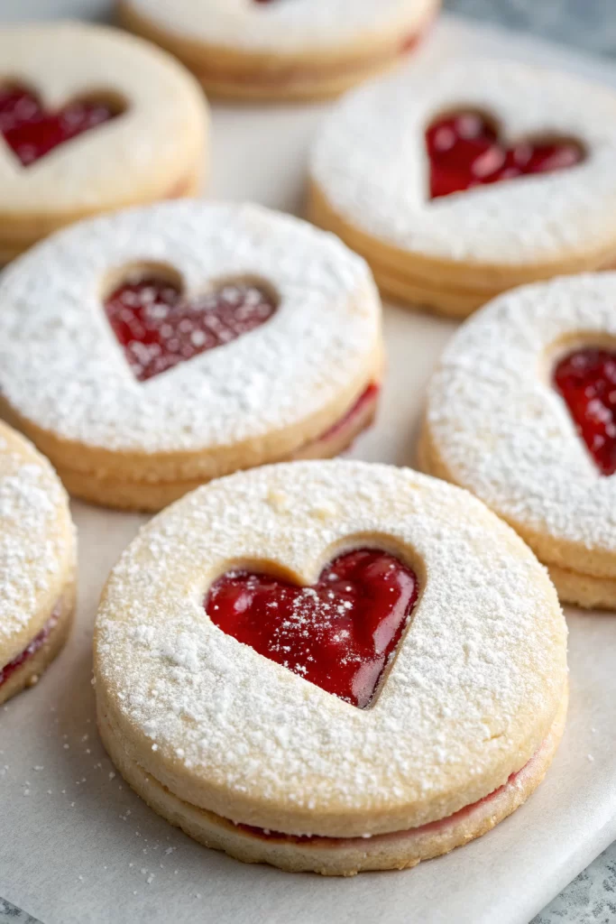 Linzer Cookies Italian Stawberry Jam Recipe