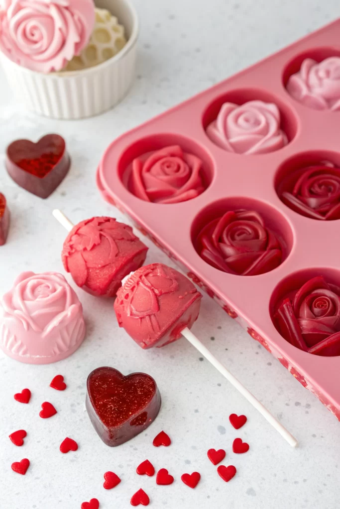 Marshmallows Blooming Roses Recipe