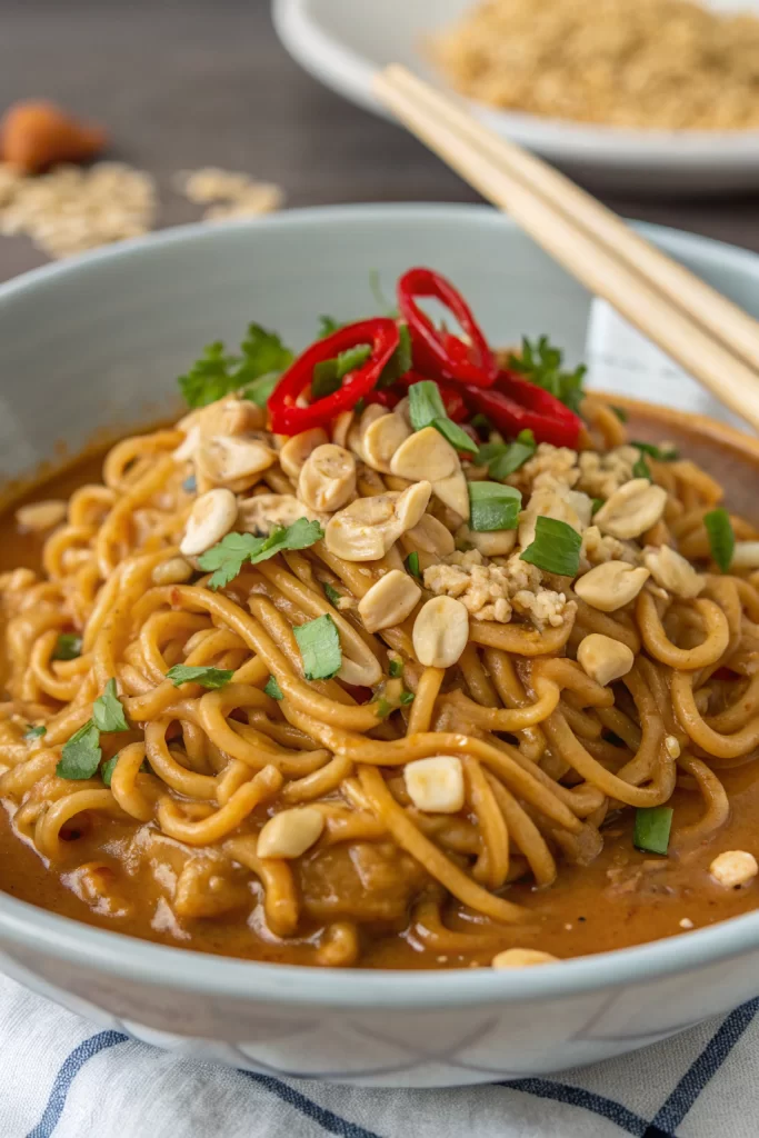 Peanut Butter Ramen Noodles Recipe