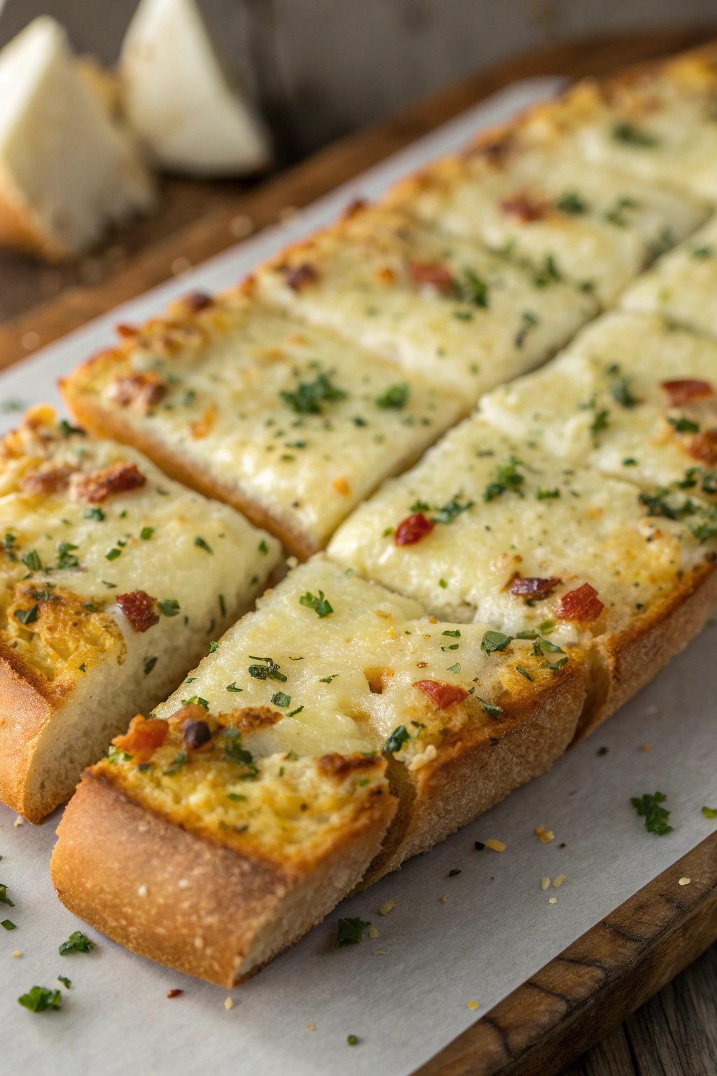 Quick Garlic Breadsticks Recipe