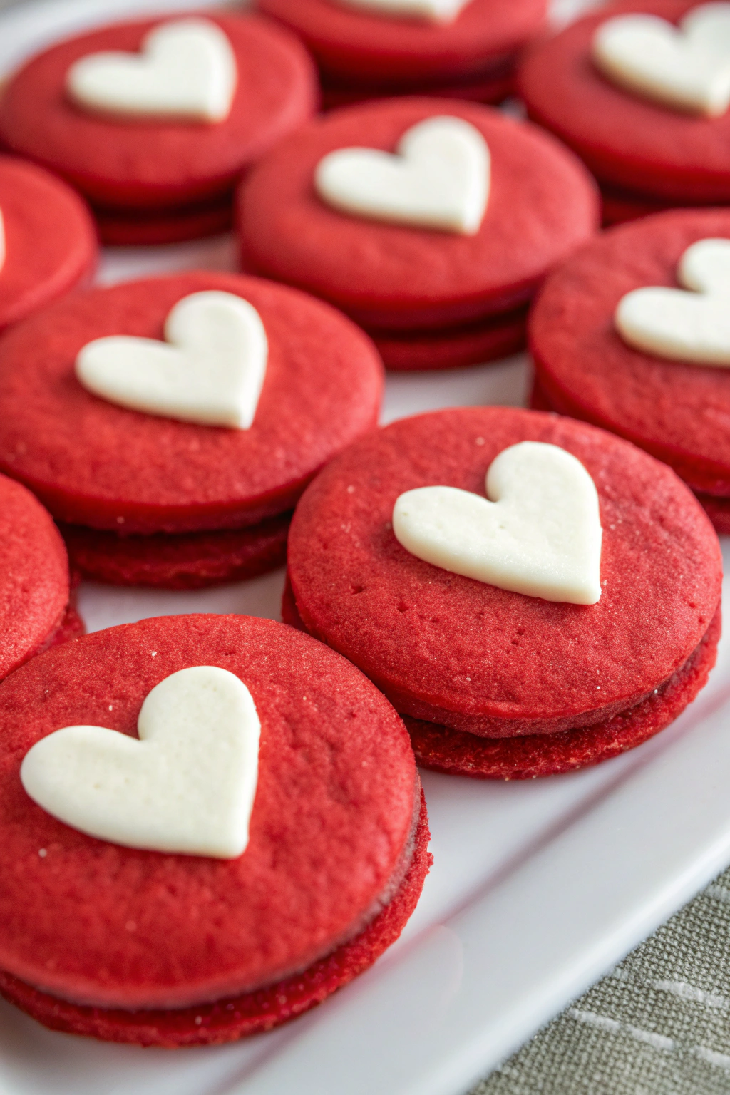 Red Velvet Heart Cookies Recipe