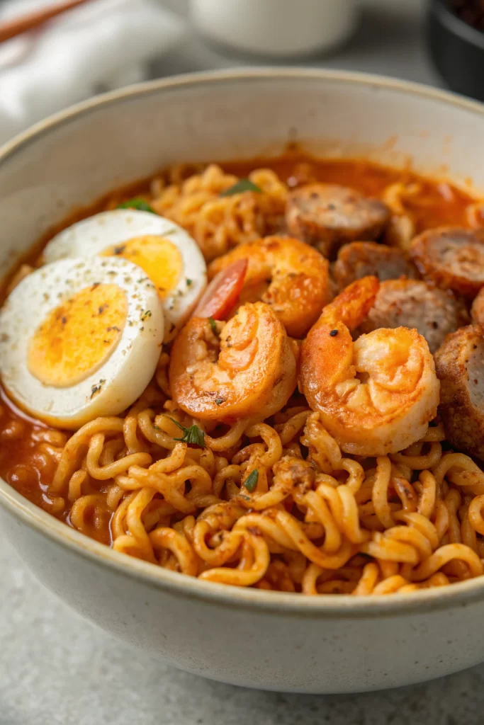 Shin Ramyun Spicy Creamy Stir Fry Instant Ramen