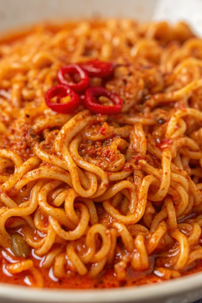 Spicy Instant Ramen Recipe