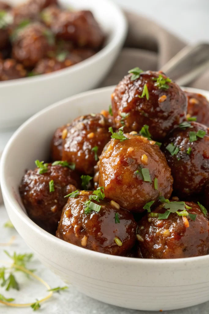 Tasty Slow Cooker Honey Garlic Meatballs Recipe