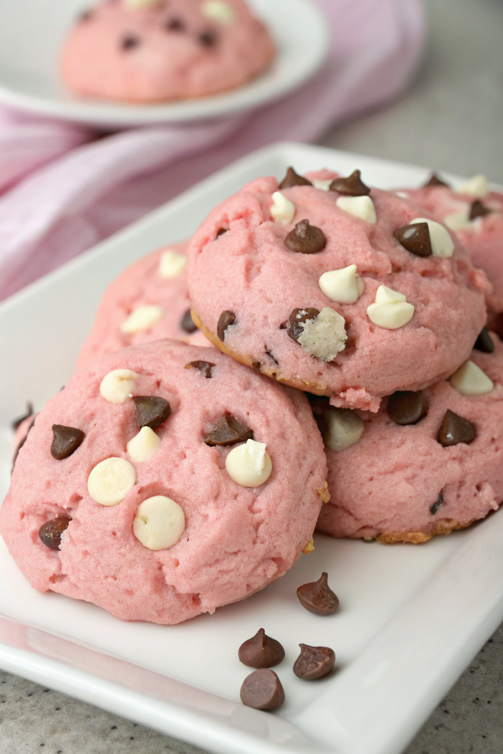 Valentine Strawberry Cookies Recipe