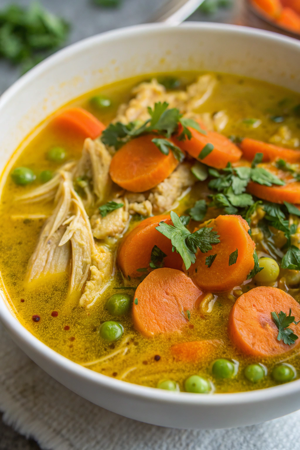 Anti Inflammatory Turmeric Chicken Soup Recipe