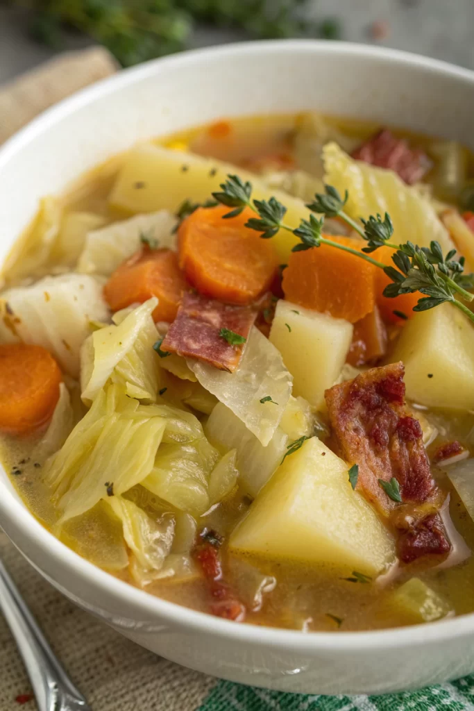 Cabbage and Potato Soup Recipe