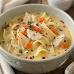 Creamiest chicken Lasagna Soup Recipe