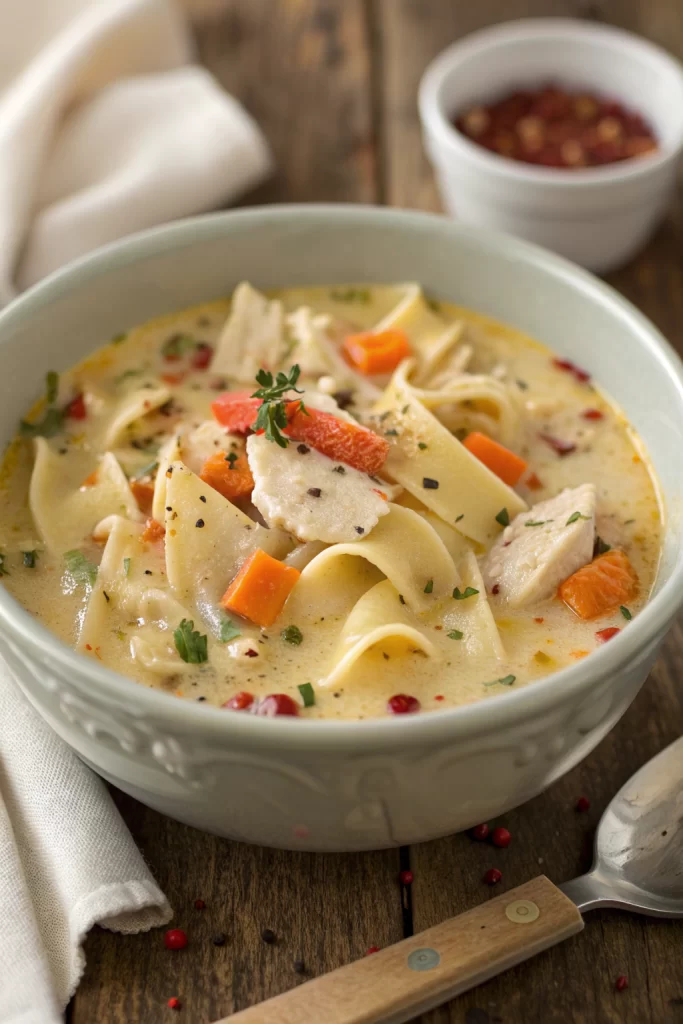 Creamiest chicken Lasagna Soup Recipe