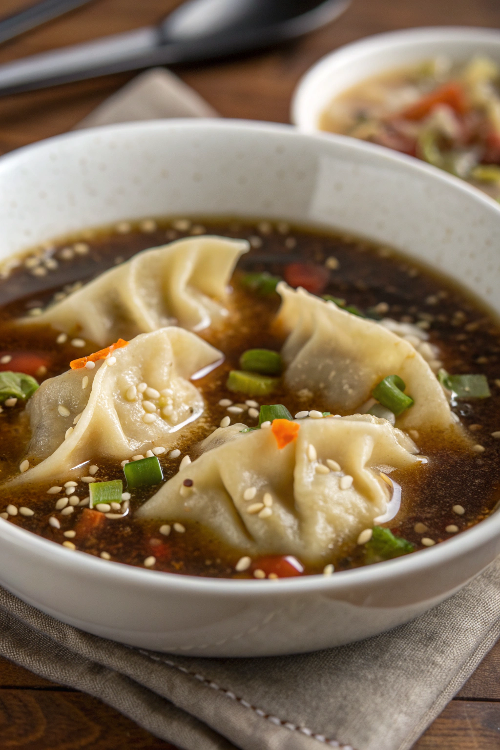 Easy Potsticker Soup Recipe