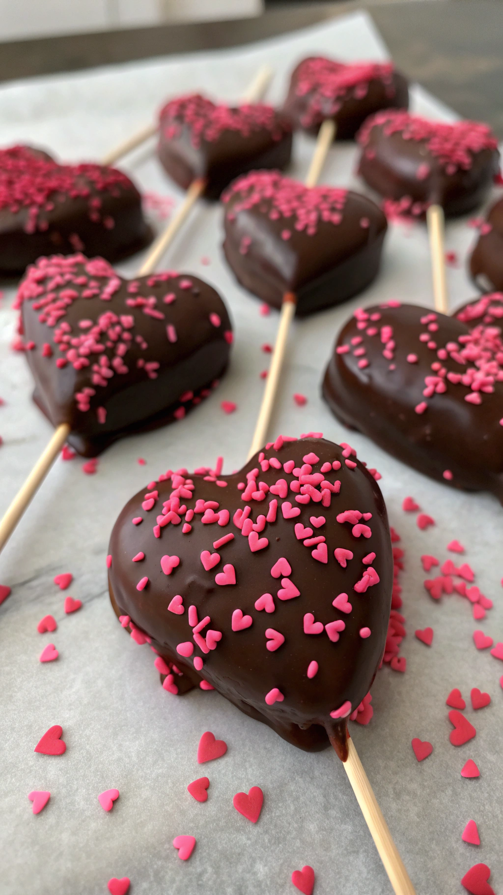 Heart Shaped Cake Pops Recipe