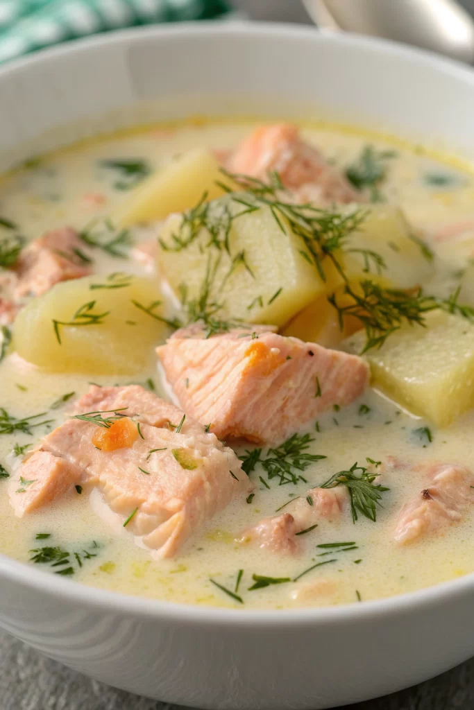 Lohikeitto Salmon Soup Recipe