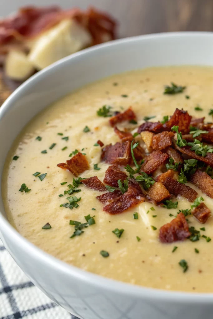 Roasted Garlic Soup Recipe