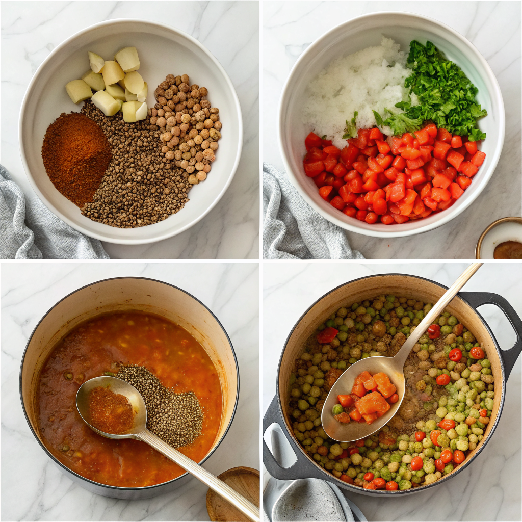 Sauté Veggies & Aromatics