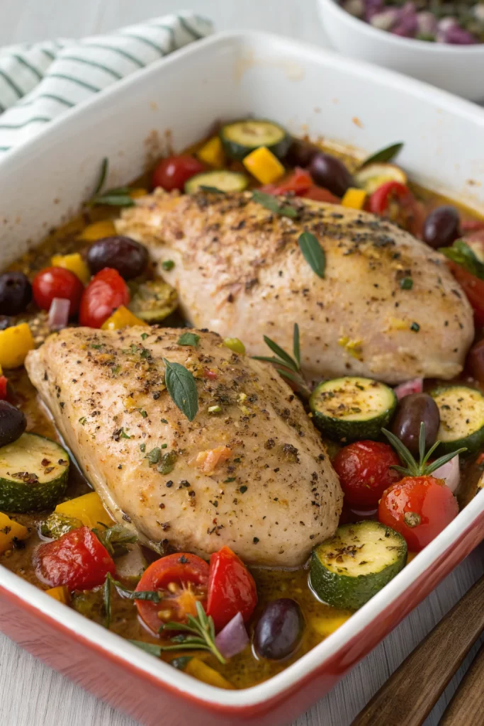 Tasty Easy Mediterranean Baked Fish Recipe