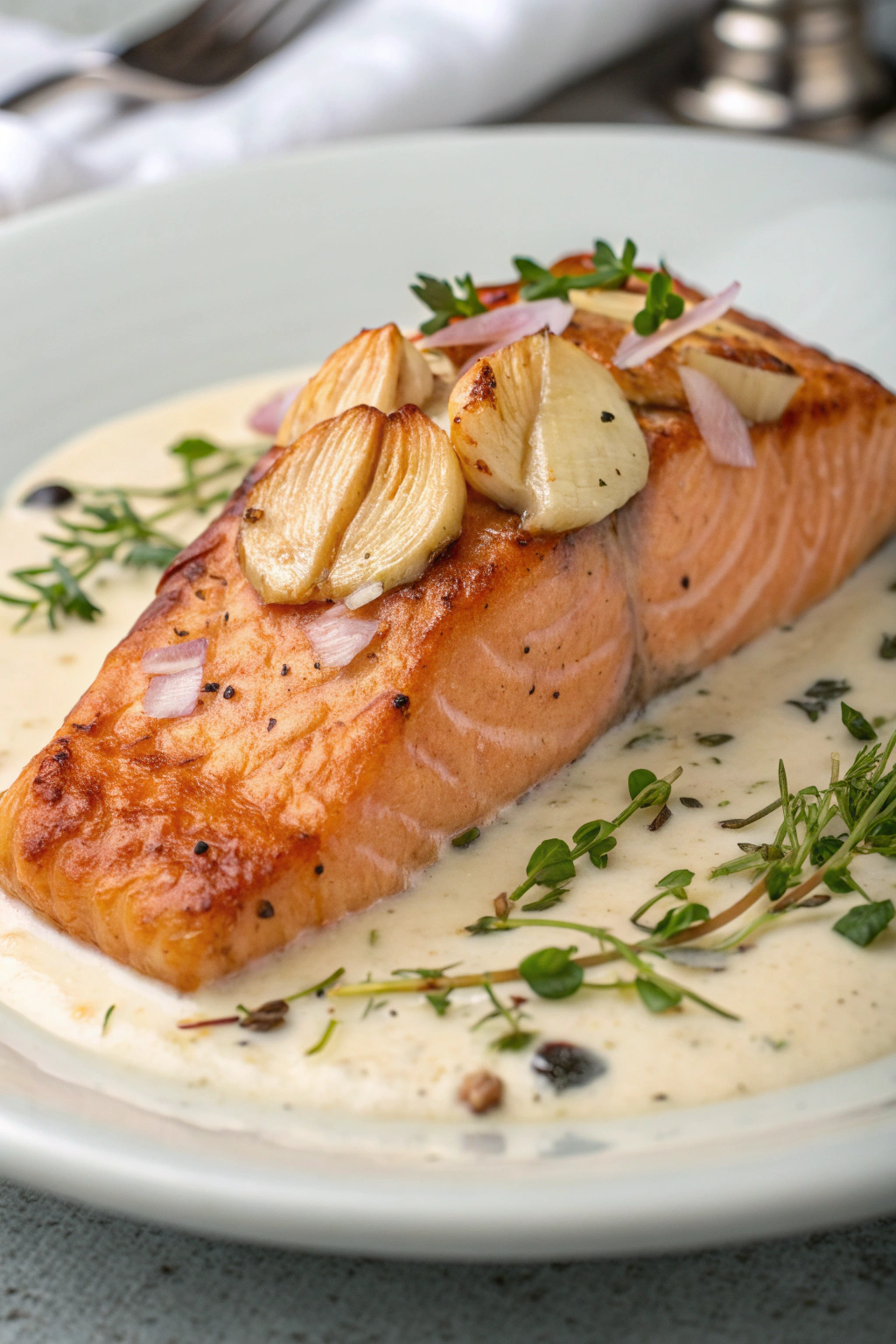 Tasty Garlic Butter Salmon Recipe
