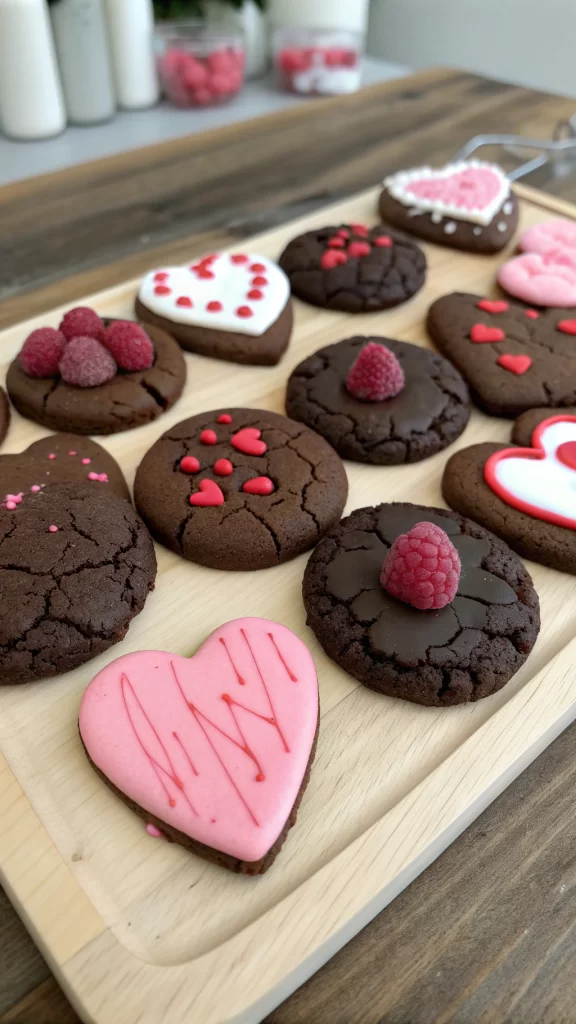 Valentine Ganache Cookies Recipe