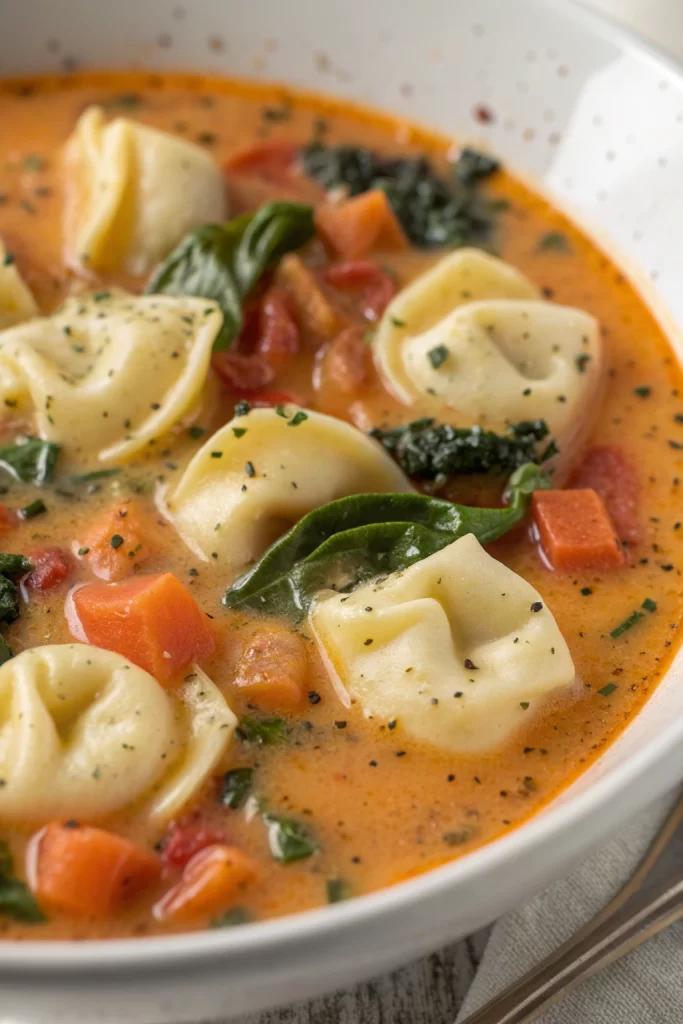 Vegetable Tortellini Soup Recipe