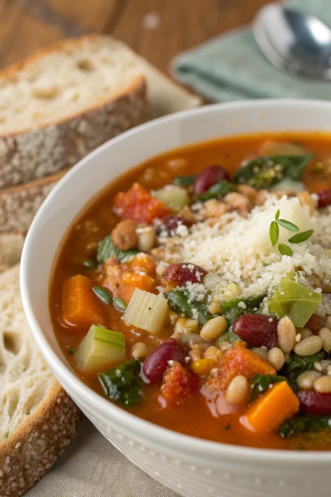 Winter Minestrone Soup Recipe
