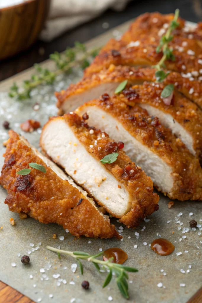 Baked Crunchy Hot Honey Chicken Recipe