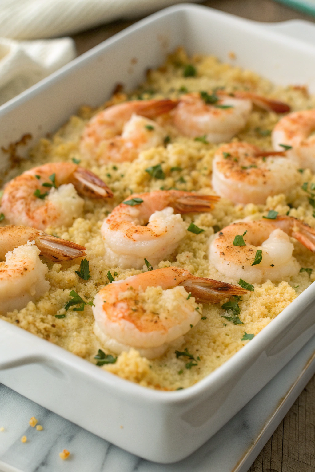 Baked Stuffed Shrimp Casserole Recipe