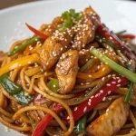 Chicken Teriyaki Noodles Recipe