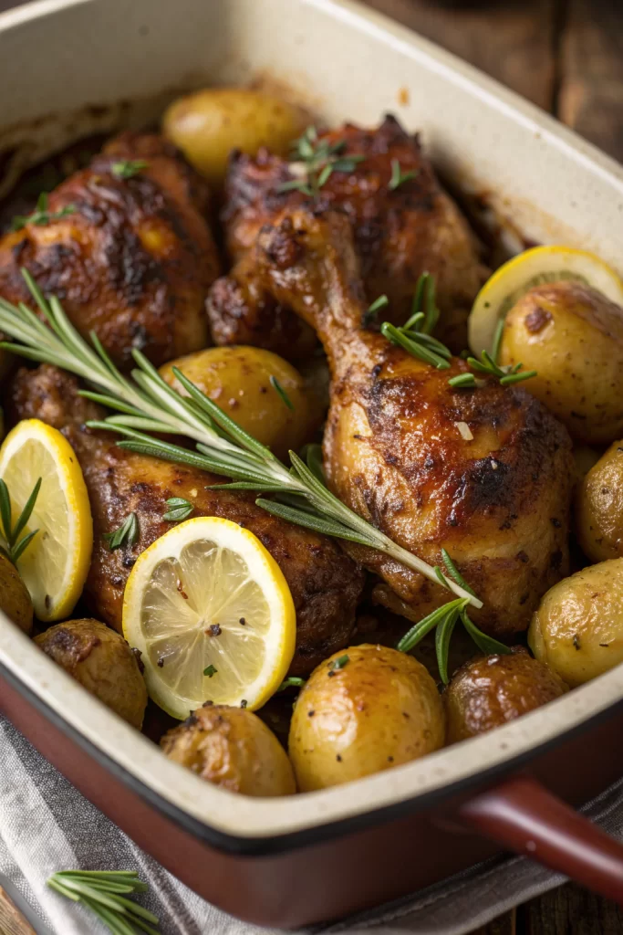 Chicken Thighs and Potatoes