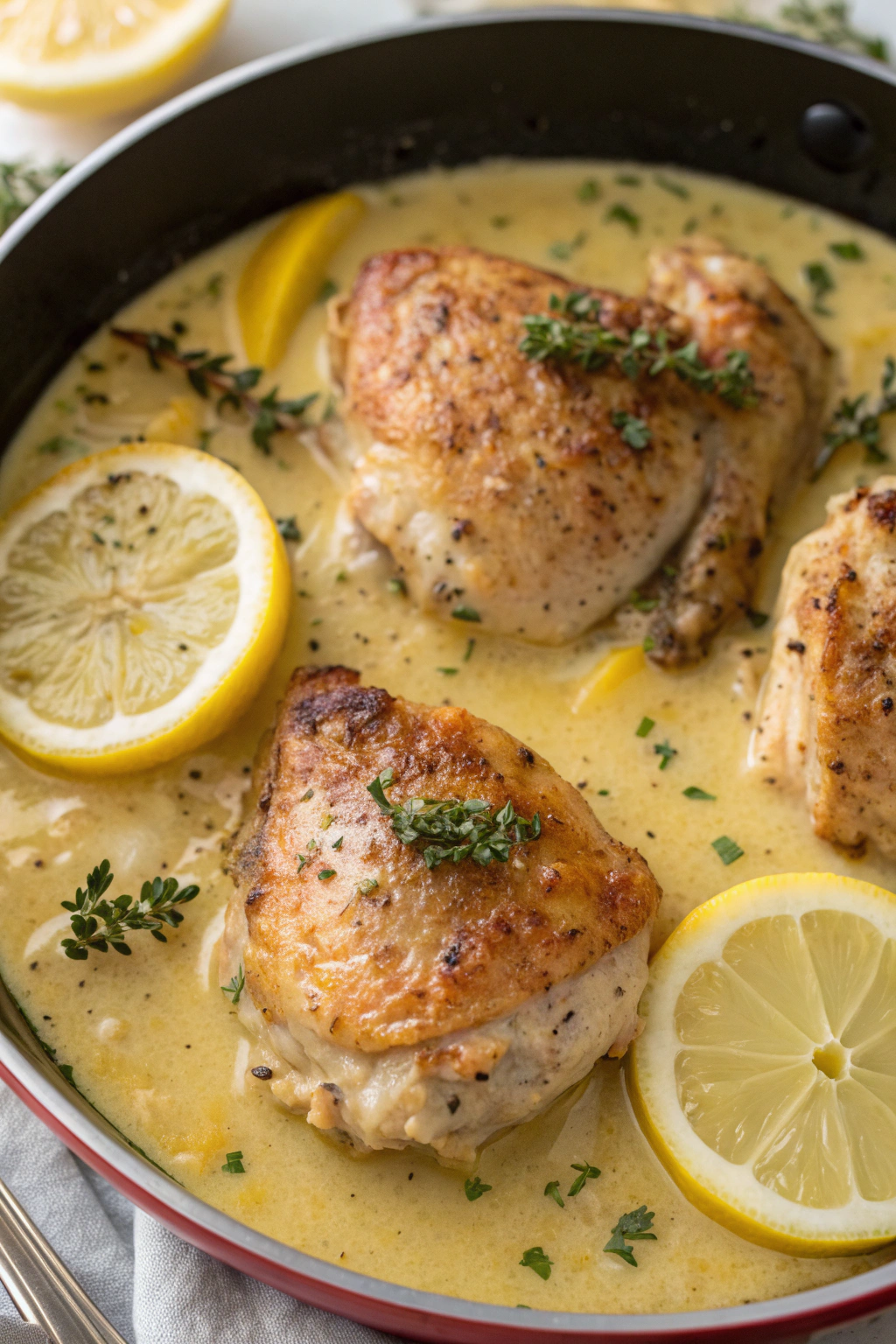 Creamy Lemon Butter Chicken Recipe