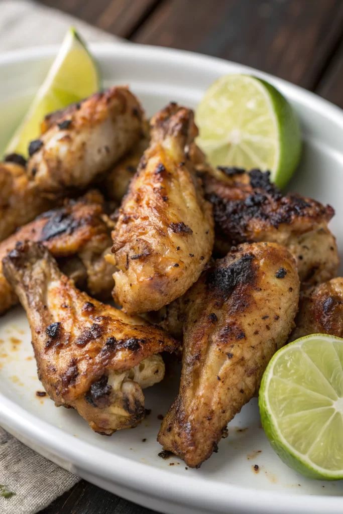Crispy Cilantro Lime Chicken Wings Recipe