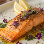 Crispy Skin Salmon with Lemon Beurre Blanc