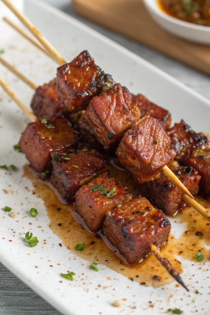 Grilled Thai Coconut Chicken Skewers Recipe