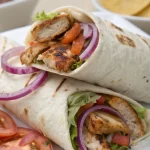 Homemade Chicken Shawarma with Yogurt-Garlic Sauce