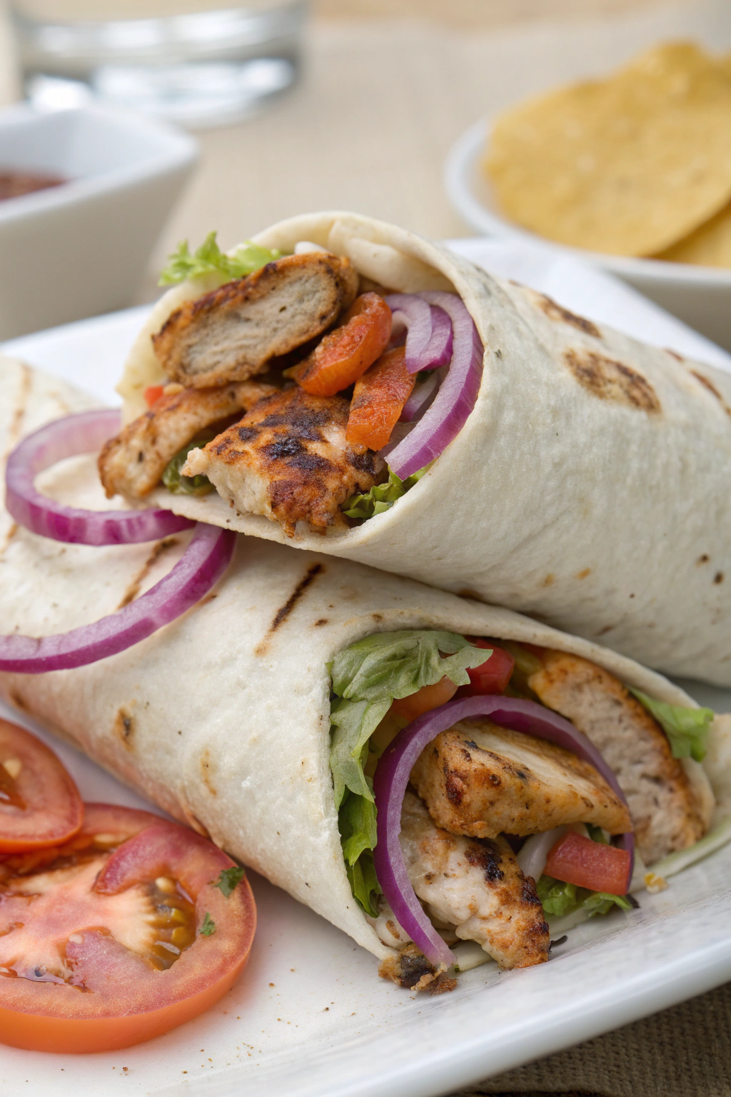 Homemade Chicken Shawarma with Yogurt-Garlic Sauce