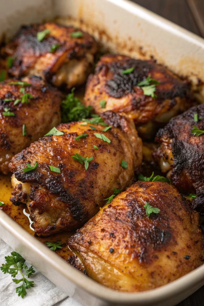 Honey Soy Chicken Thighs Recipe