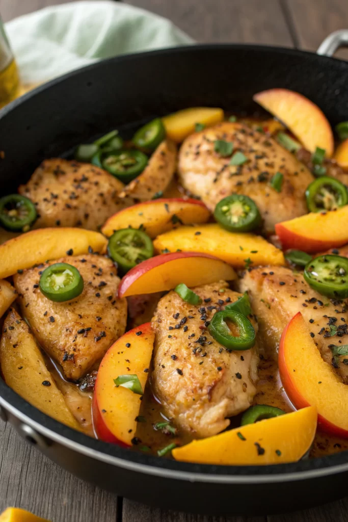 Jalapeno Peach Chicken Recipe