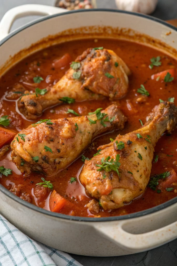 Korean Braised Spicy Chicken (Dak Doritang) Recipe