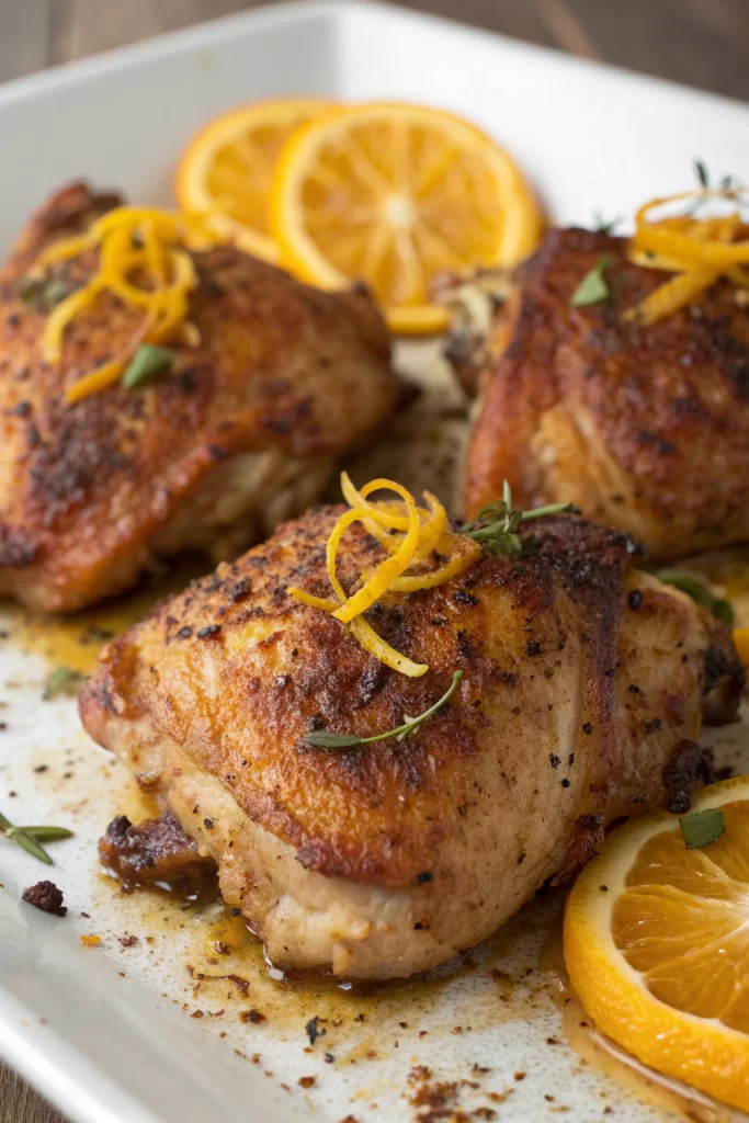 Lemon Garlic Parmesan Chicken Thighs Recipe