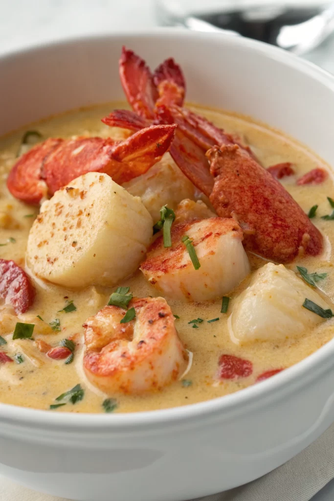 Lobster Scallop Chowder Recipe