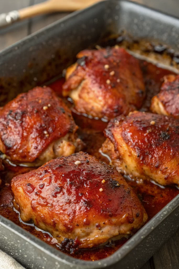 Oven Baked Boneless Skinless Chicken Thighs Recipe