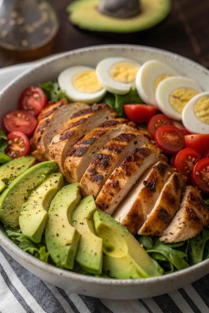 Paleo Grilled Chicken Cobb Salad