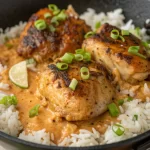 Skillet Bang Bang Chicken Thighs Recipe